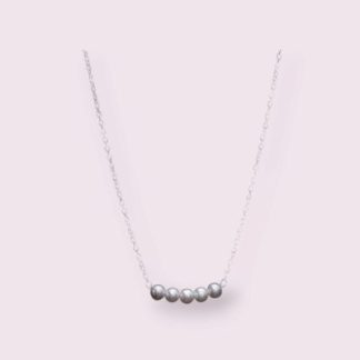 5 Freshwater Pearls Necklace